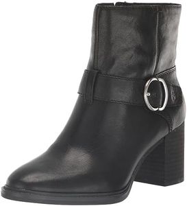 Lucky Brand Women's Achelle Bootie Ankle Boot, Black, 12