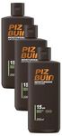 Piz Buin Moisturising Sun Lotion SPF 15, 200ml (Pack of 3)