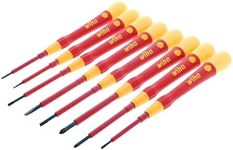 Wiha 32088 8 Piece Insulated PicoFinish Precision Screwdriver Set