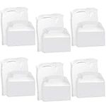 Belle Vous White Gift Boxes for Presents (24 Pack) - Small Gift Boxes with Lids for Bridesmaid Proposal, Birthday Presents, Party Lunch Boxes & Treat Boxes - 16 x 9.3 x 8.6cm/6.29 x 3.66 x 3.38 Inches