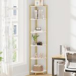 Hzuaneri Corner Shelf Stand, Corner