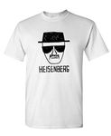 The Goozler - Heisenberg Name - Mens Cotton T-Shirt, White, XX-Large