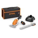 STIHL HSA 26 Cordless 2 in 1 Grass Shear + Hedge Trimmer (Shrub Shears) with AS2 Battery & AL1 Charger Sold by Garden Art