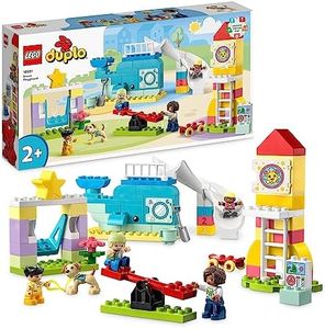 LEGO® DUPLO® Town Dream Playground 10991 Educational Building Toy Set; Birthday Fun Idea for Ages 2 and Over