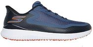 Skechers Men's Flight Spikeless Slip-in Golf Shoe Sneaker, Slate, 11 Wide