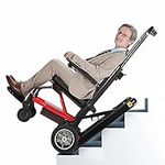 Electric Wheelchair,Lifts Stair Chair Motorized for Elderly, Folding Stair Climbing Wheelchair Stair Assist Chair Portable Stair Wheelchair for Premium, Transport