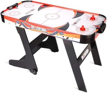 Air Hockey Table for Game Room, Home, Office w/ 2 Pucks, 2 Pushers,Powerful 12V Motor
