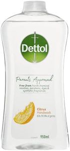 Dettol Parents Approved Antibacterial Liquid Hand Wash Refill Citrus, 950ml