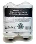 Berkey PF-2 Fluoride/Arsenic Replacement Filters, 2-Pack