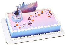 DecoPac 24246 Decorations Disney FROZEN 2 Mythical Journey Children/Kids Birthday Party Cake Topper, 2 Piece, Multicolored