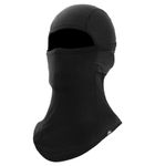 Tough Headwear Black Balaclava Ski Mask for Men & Women - Motorcycle Balaclava Face Mask for Cold Weather - Snowboard Mask