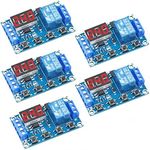 5pcs 6-30V Relay Module Switch Trigger Time Delay Circuit Timer Cycle Adjustable