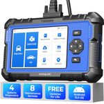 TOPDON ArtiDiag600 OBD2 Scanner,4 Systems Car Diagnostics Tool,8 Reset Functions:Oil/EPB/SAS/TPMS/BMS/DPF Reset/Throttle matching/Injector Coding,Free Updates,Android 11.0