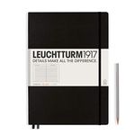 Kikkerland A4 plus Leuchtturm Master Ruled Notebook, 8.75 x 12.5 Inch