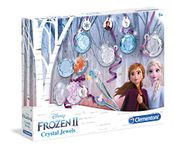 Clementoni 18511 -Disney Frozen 2-Crystal Olaf-Made in Italy Craft for Kids from 8 Years and Older-Jewellery Girl, English, Multi-Colour