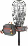 fishpond Switchback Belt System 2.0 | Fly Fishing Waist Pack | Fishing Lumbar Pack, Grey, one size