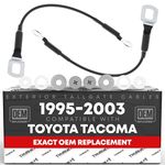 T1A-TYD001 PAIR Toyota 1995-2003 Tacoma Pickup Truck Tailgate Support Cable - 14-9/16 Long - 65770-04030 - HEAVY DUTY PROFESSIONAL GRADE