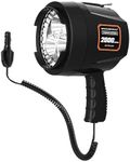 GOODSMANN Spotlight 12 Volt Spotlight Led up to 2000 Lumen Boat Handheld Spotlight Corded 12V DC Spot Light Marine Handheld Spotlight Led 12V DC Plug for Boat Hiking