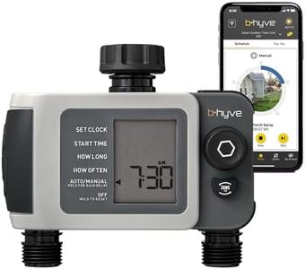 Orbit 24632 B-hyve XD 2 Port Sprinkler Timer, Gray