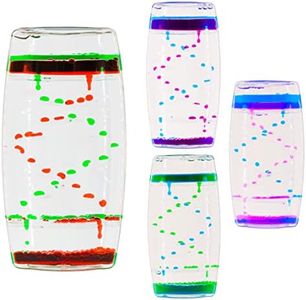 Minuteur à bulles à mouvement liquide, 1 lot de minuteur sensoriel à eau, aide à apaiser, l'accessoire de bureau parfait pour les enfants et les adultes, idéal pour le TDAH et l'autisme (lot de 1)