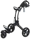 Clicgear Rovic Swivel RV1S Golf Push Cart-Charcoal/Black