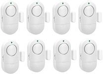 Door and Window Alarm, 120DB Home Security Pool Alarm Child Safety Burglar Alarm (8 Pack) for Window, Refrigerator Door, Garage Door, Room Door, Pool, Office, Store and More Alarms