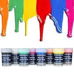 Premium Acrylic Paint Set by individuall - 8 Professional Grade Acrylic Paints - Art Supplies Made in Germany - Craft Acrylic Paint Set with Vivid Colors - Great for Canvas Painting - 8 x 20 ml ...