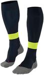 FALKE Men's RU Energy Running Socks, Blue (Space Blue 6116) - W4, 6.5-9, 1 Pair