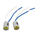 sourcingmap 2 Pcs 1156 LED Light Bulb Extension Socket