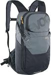 Evoc Unisex Adult's Cycling Backpack 12 + Pocket 2L MTB Without Protection - Black/Grey, 14