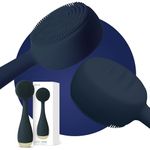 PMD Clean - Smart Facial Cleansing Device with Silicone Brush & Anti-Aging Massager - Waterproof - SonicGlow Vibration Technology - Clear Pores and Blackheads - Lift, Firm, and Tone Skin
