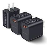[3-Pack] Quick Charge 3.0 Wall Char