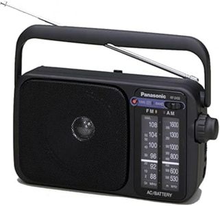 Panasonic RF-2400DEG-K Portable AM/FM radio with AC/DC and H/P Socket