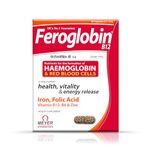 Feroglobin B12 Capsules for Hemoglobin & Red Blood Cell Formation | Iron, Folic Acid, B12, B6 & Zinc | 30 Capsules