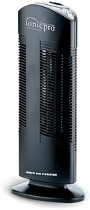 ENVION CA200 Ionic Pro Medium Room Silent Compact Tower Air Purifier with High and Low Settings, Removes Pollen, Smoke, and Irritant Particles, Black