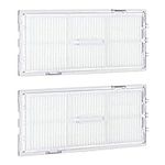 kwmobile 2X Replacement Filters Compatible with Roborock S7 / S7+ / T7S - Set of 2 - Robot Vacuum Cleaner Spare Part Filter 2-Pack
