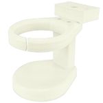 Durable Cup Holder for Outdoor Furniture, White in Color - Adirondack Chair Cup Holder Attachment, Affordable, Perfect for Outdoor Enthusiasts - Southern Homewares