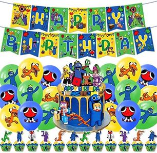 Babioms Arco iris para amigos, decoración de cumpleaños, decoración de fiesta de cumpleaños, arcoíris amigos, pancartas de cumpleaños