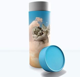 Angel of Mine Scattering Tubes for Human Ashes TSA Approved Scattering Urn and Eco-Friendly Biodegradable Urns for Human Ashes & Biodegradable Urn for Burial at Sea