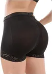 LATY ROSE 23996 Women Butt Lifter Enhancer Panties | Calzones Levanta Cola Colombianos Black XS