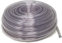Rollerflex Food Grade Crystal Clear Vinyl Tubing, 5/16-Inch ID x 7/16-Inch OD, 100-FT
