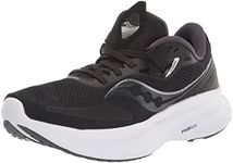 Saucony Guide 15 Women's Running Shoes, Black/White - 5.5 UK