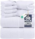 Utopia Towels 8 Piece Premium Towel