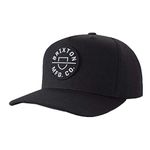 Brixton Crest C MP SNBK Cap, Black, O/S