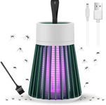 GuardianPro Portable Electric Mosquito Lamp Killer for Home with UV Light - Fly Catcher and Insect Repellent with Anti-Mosquito Trap Function Zapper Machine with Photon F Technology (Green)