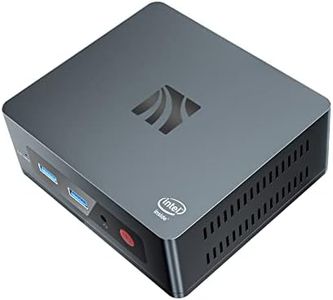 KUYIA PC Desktop Computer Windows 10 8GB RAM 256GB SSD Intel Celeron J4205 Support 2.4G 5G WiFi Gigabit Ethernet HDMI USB 3.0 BT4.0 Auto Power On