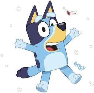 RoomMates Bluey Peel and Stick Giant Wall Decals, RMK5458GM