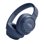 JBL Tune 720BT - Wireless Over-Ear Headphones with JBL Pure Bass Sound, Bluetooth 5.3, Up to 76H Battery Life and Speed Charge, Lightweight, Comfortable and Foldable Design (Blue)