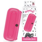 Bugalugs Deshedding Brush for Dogs, Cats, Horses - Pet Grooming Tool that is Gentle & Effective With Wide Shallow Comb, Smooth Groomer for Dog, Cat and Horse
