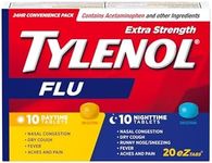 TYLENOL Extra Strength Flu eZ Tabs, Relieves Flu symptoms, Daytime, 20ct